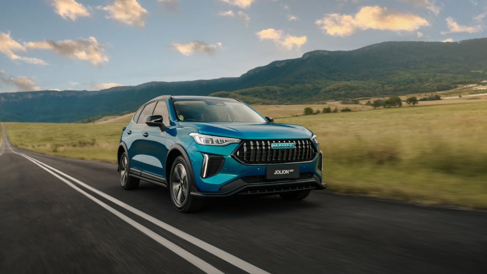 Front angled view of the GWM Haval Jolion Pro